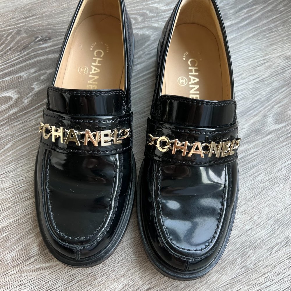 Chanel Loafers (Rare, Authentic, 36.5)